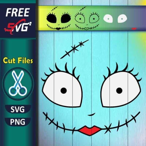 Sally Face Svg Free The Nightmare Before Christmas Svg