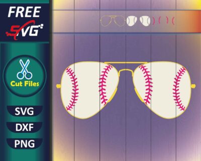 Aviator Sunglasses SVG Free