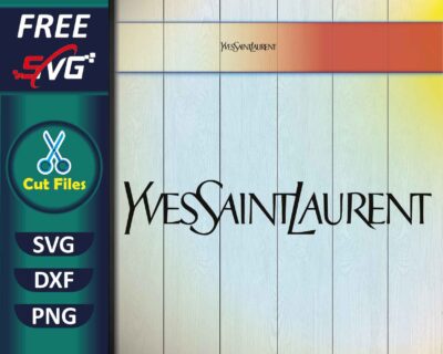 YVES Saint Laurent SVG Free