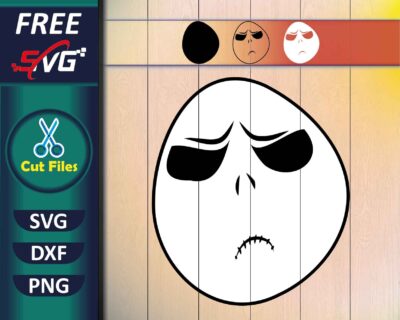 Jack skeleton Face SVG Free