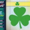 3 Leaf Clover SVG Free | shamrock SVG Free
