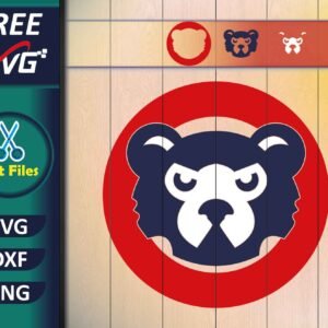 Chicago Cubs Cricut SVG Free