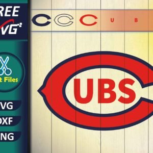 Chicago Cubs Free SVG