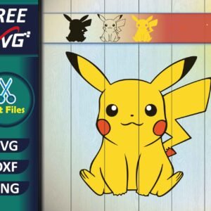 Free Pikachu SVG | Pokemon SVG Free
