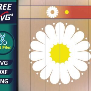 Free daisy SVG file