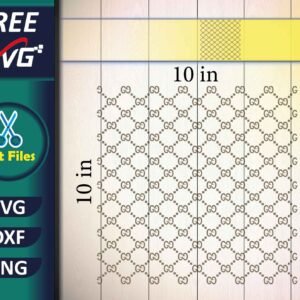 Gucci Logo Stencil SVG Free