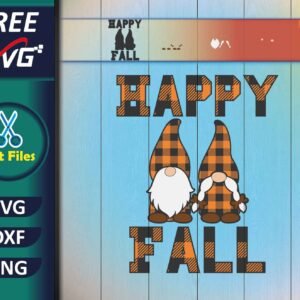 <strong>Gnome SVG Free | 1st, fall SVG.</strong> Free download PNG | SVG files for Cricut, Silhouette Cameo, or Brother Scan N Cut. Happy Fall SVG Free