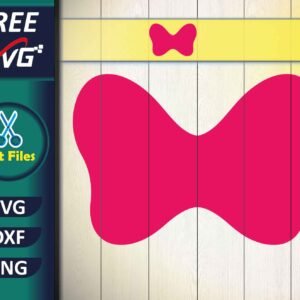 Minnie mouse Bow SVG Free