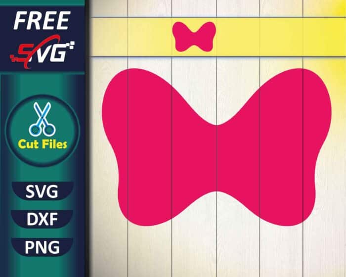 Minnie mouse Bow SVG Free