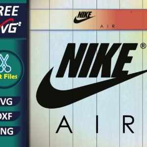 Nike Air Logo SVG Free