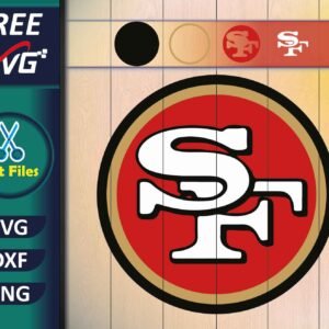 San Francisco 49ers Logo SVG Free