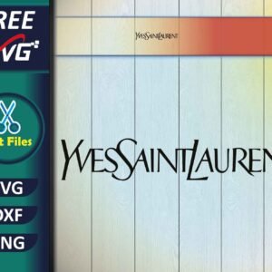 YVES Saint Laurent SVG Free