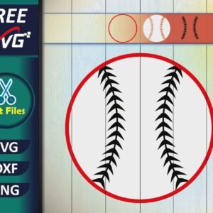 baseball ball SVG Free