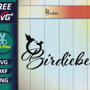 birdie and bee SVG Free | Free Cricut Designs