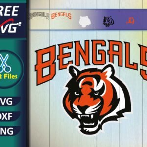 Cincinnati Bengals Logo SVG Free