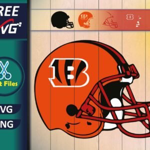 Bengals Helmet SVG Free