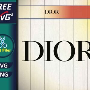 Dior Logo SVG Free