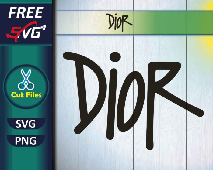 Dior SVG Free Download