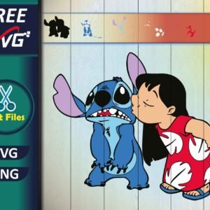 Lilo and Stitch SVG Free