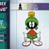 Marvin the Martian SVG Free