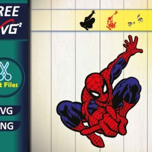Spiderman SVG Free Download