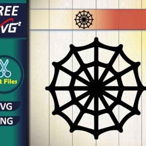 Spiderman Web SVG Free