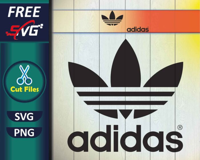 Adidas logo for Cricut | SVG Free