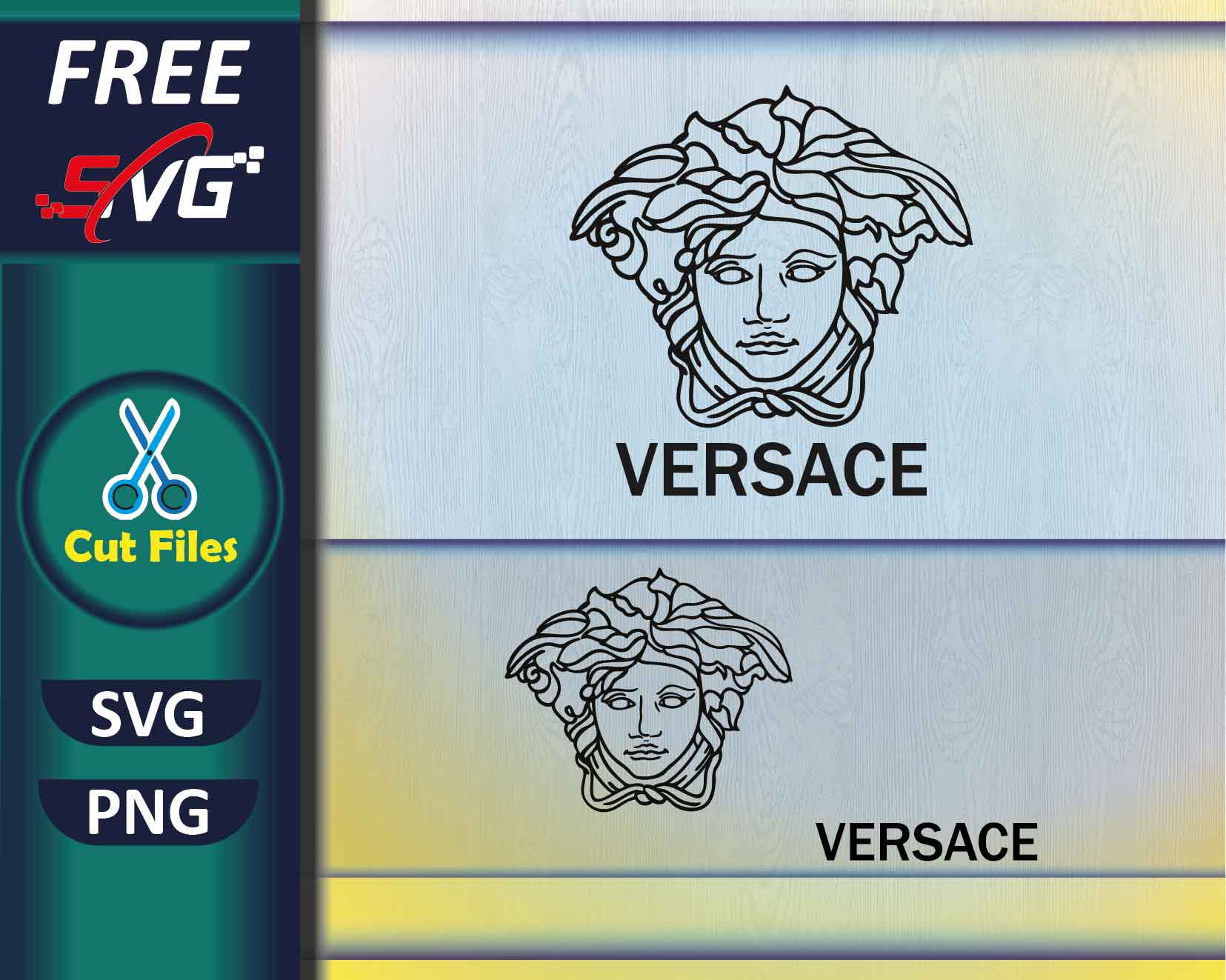 Versace Logo SVG Free Download