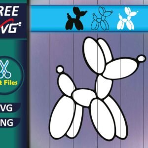 Balloon dog SVG Free