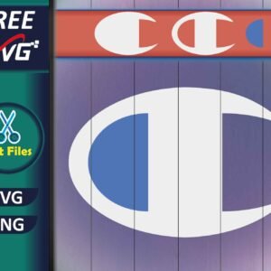 Champion Logo SVG Free for-Cricut