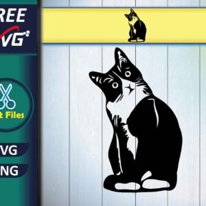 Funny Cat SVG Free files for Cricut