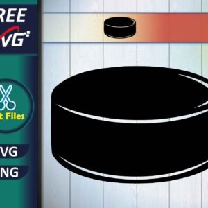 Hockey Puck SVG Free