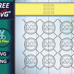 Michael Kors, MK Logo Pattern SVG Free