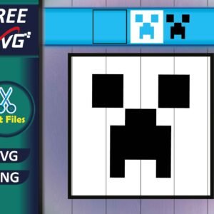 Minecraft SVG Free, Cricut Design