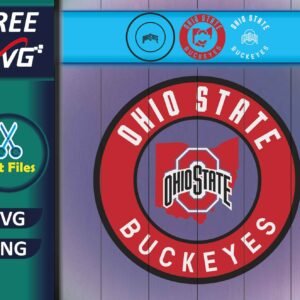 Ohio Buckeyes SVG, Free Cricut Design