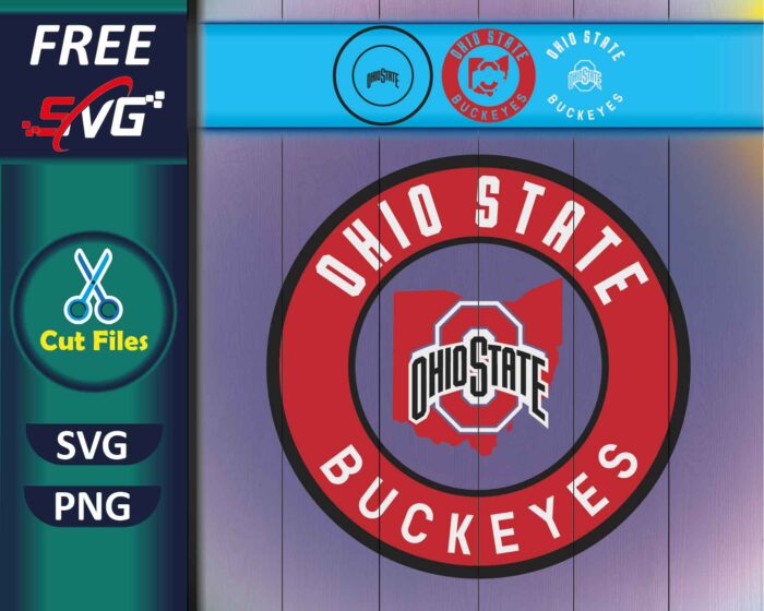 Ohio Buckeyes SVG, Free Cricut Design