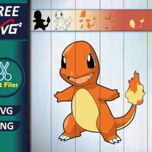 Pokemon Charmander SVG Free