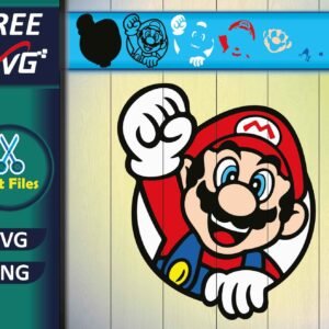 Super Mario SVG Free Download