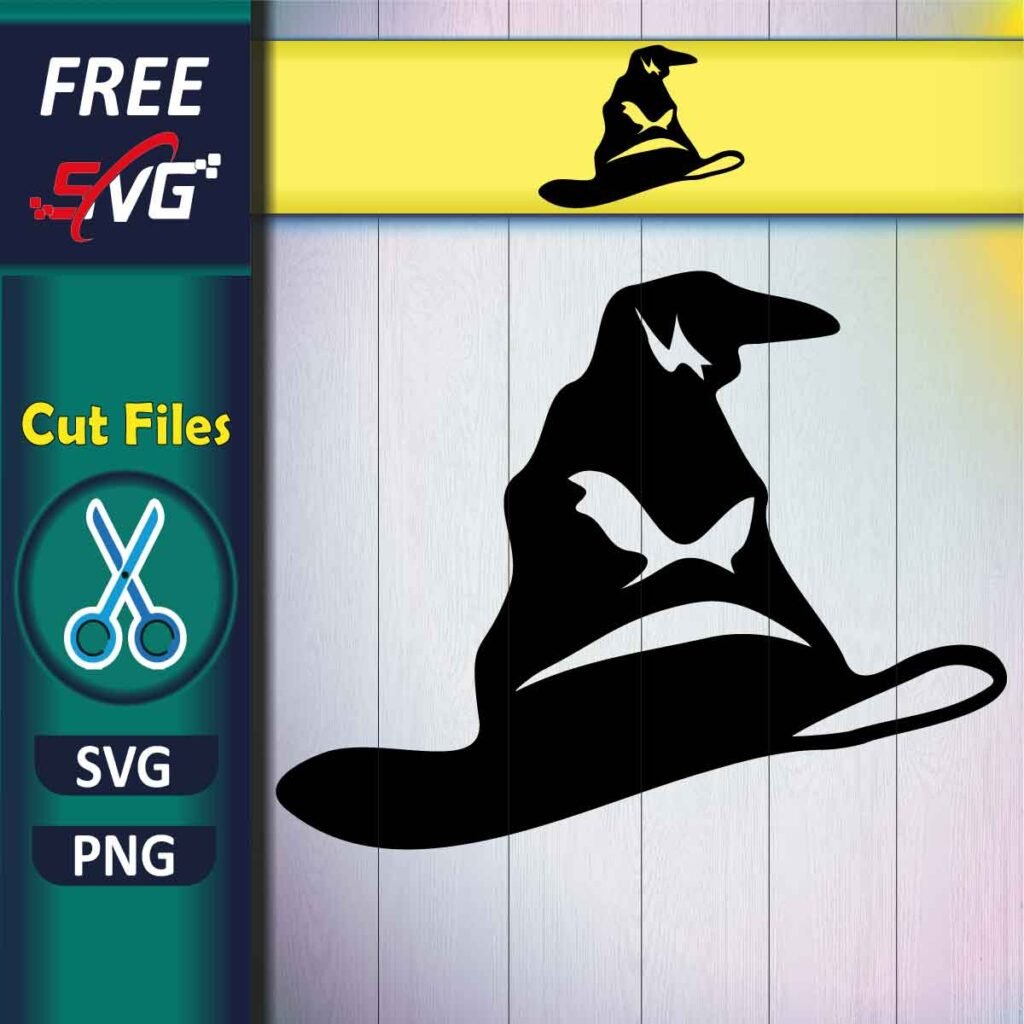 Harry Potter Hat Sorting SVG Free | Free SVG Files