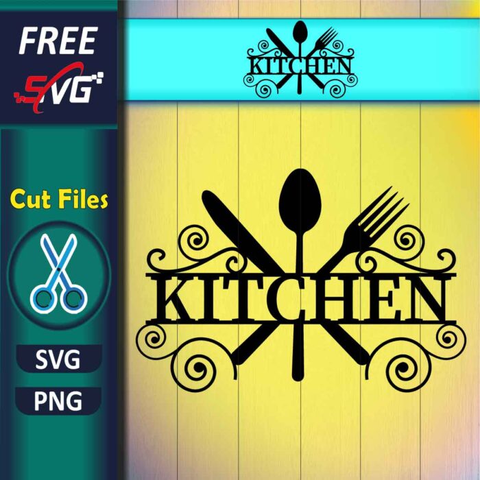 Kitchen SVG Free - kitchen Sayings Sign, Paper Cutting