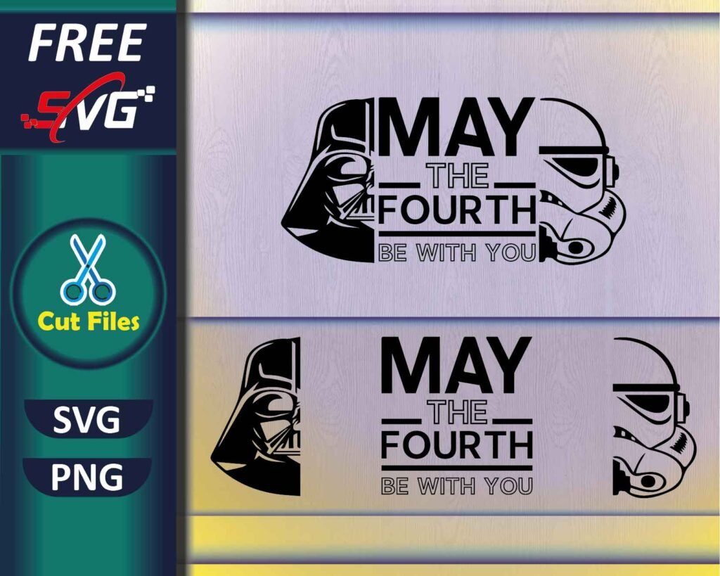 May the 4th be with you SVG free, star wars SVG free download