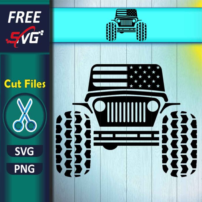 American Jeep SVG Free