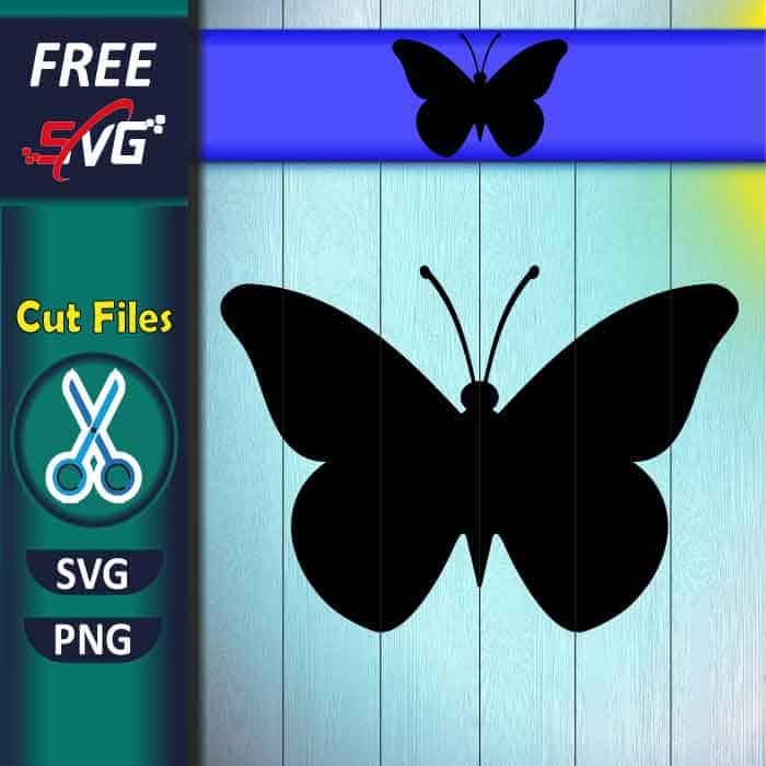 Black Butterfly SVG free