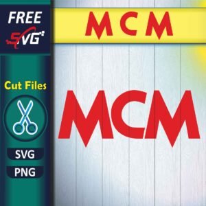 MCM SVG Free, Free Cricut designs