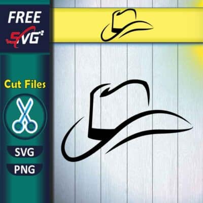 Cowboy hat SVG free