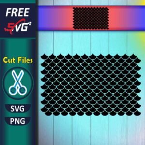 Mermaid Scale SVG free, Mermaid Pattern SVG