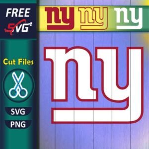 NY Giants SVG free for Cricut | New York giants logo SVG Free