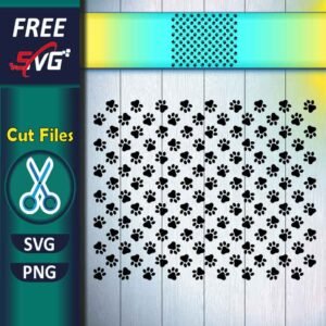 Paw print SVG dog, paw print SVG Free