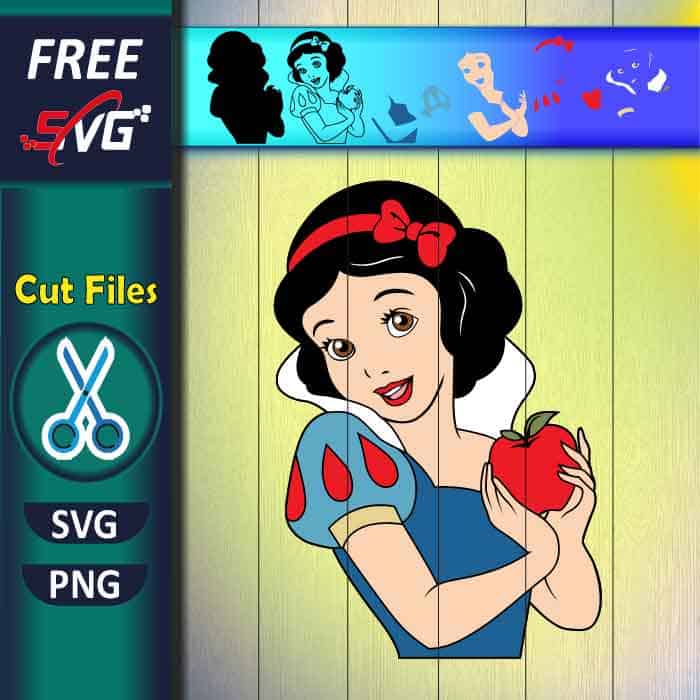 Snow White SVG free | Disney princess SVG Cut files