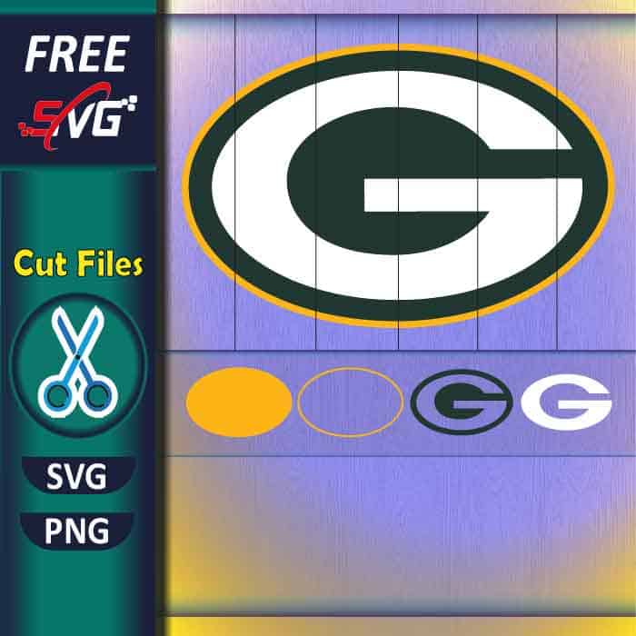 <strong>Green Bay Packers logo SVG Free for Cricut - NFL SVG.</strong> Free download PNG | SVG files for Cricut, Silhouette Cameo, or Brother Scan N Cut.